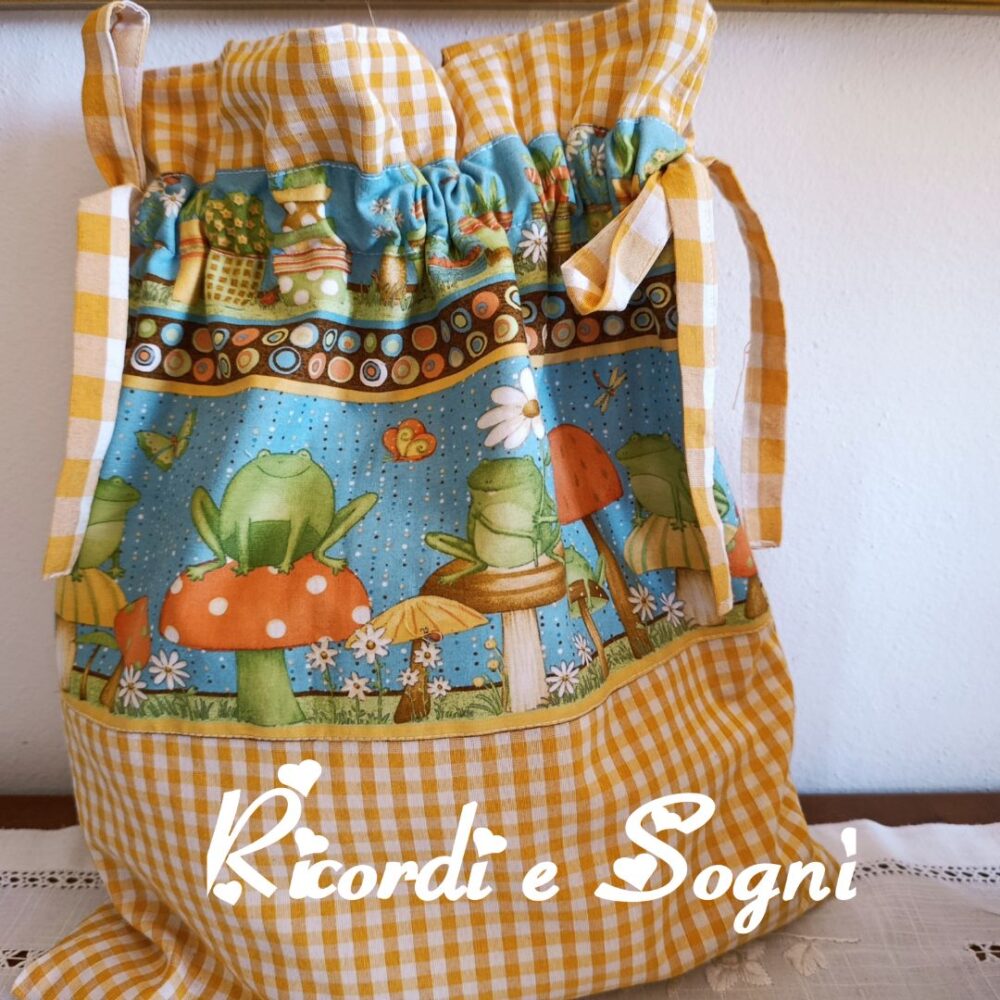 Borsa con Fiocchi - Le Rane Salterine