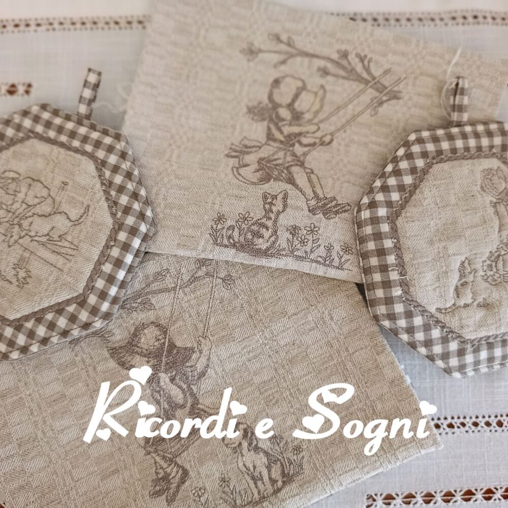 Asciugapiatti - Bimbo Vintage - immagine 6