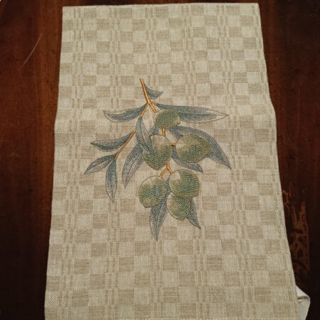 Terra di Toscana - Asciugapiatti Ricamato n. 1