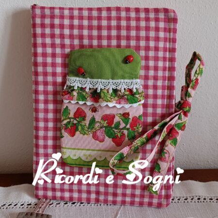 Copertina Quaderno delle Ricette Fragoline di Bosco