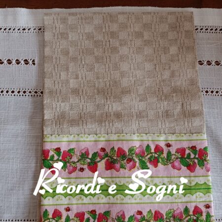 Asciugapiatti con Abbassamento Fragoline di Bosco