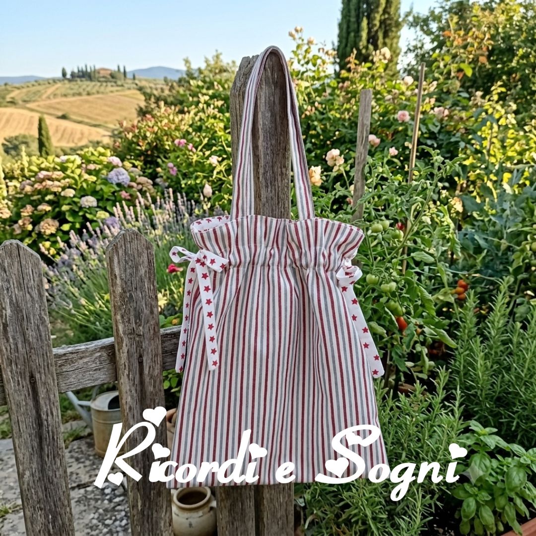 Borsa Romantica con Fiocchetti 2